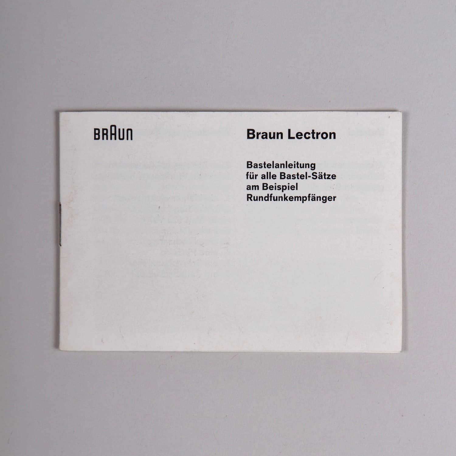 Lectron hobby set radio (black controls) source image 5