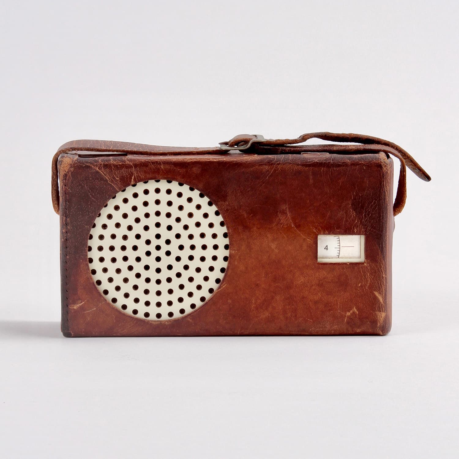 T 4 pocket transistor (leather case) source image 1