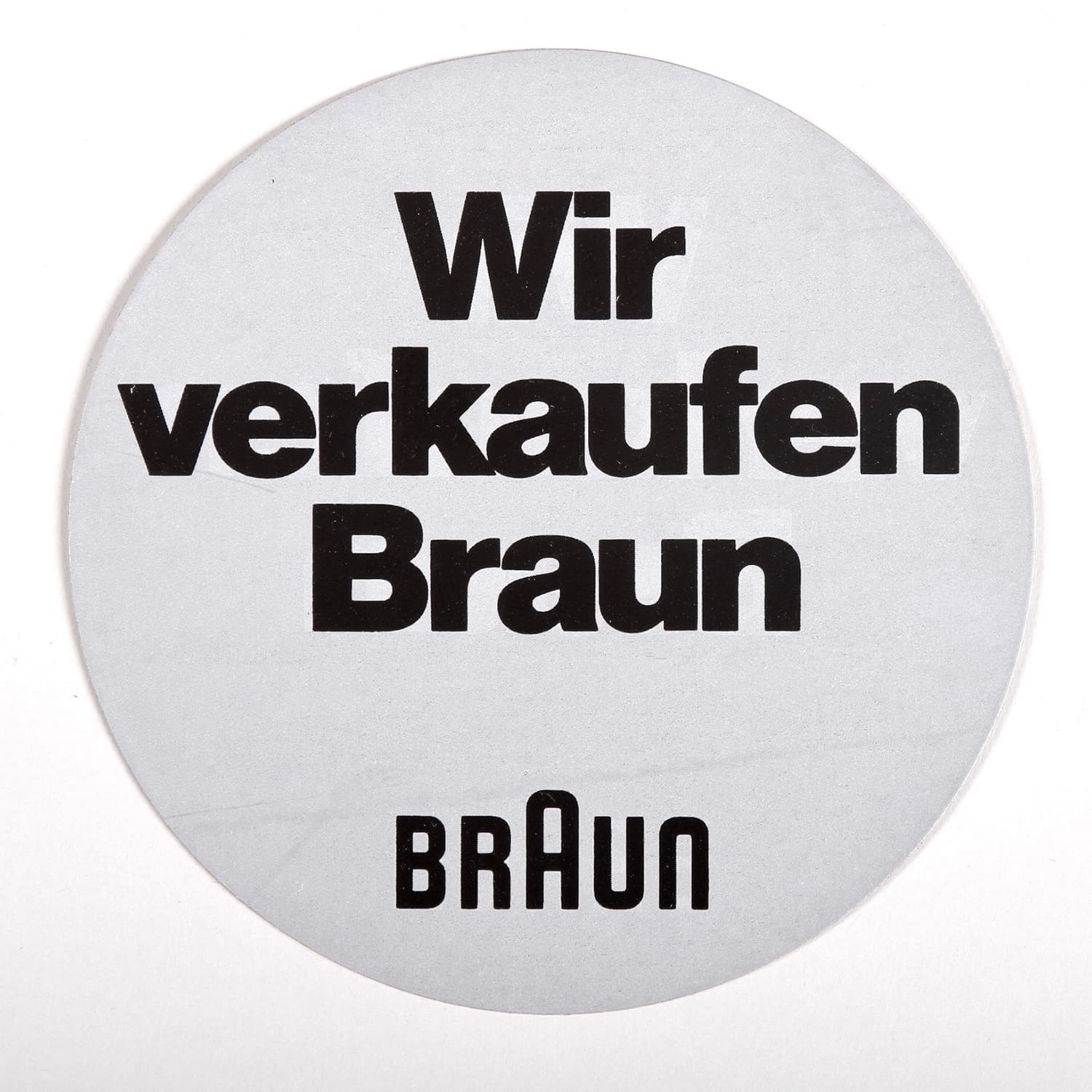 Wir verkaufen Braun (we sell Braun) source image 1