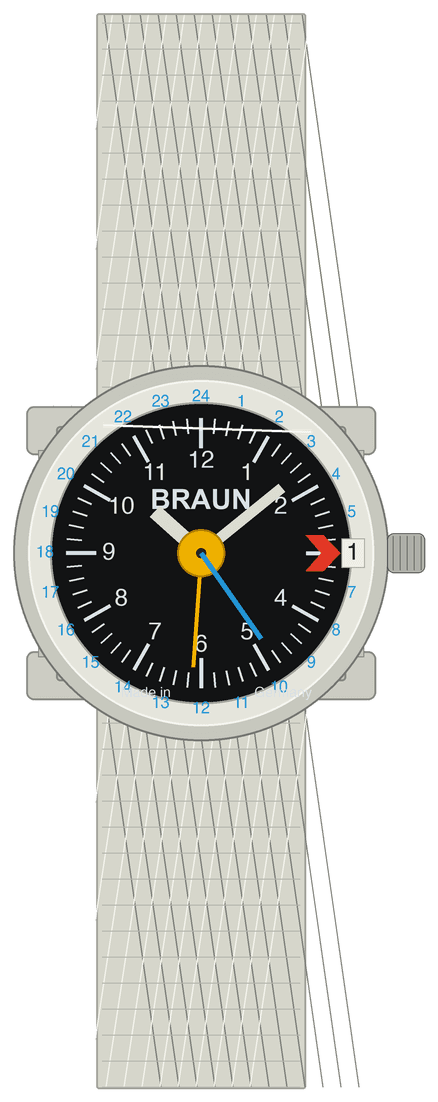 AW 24 (steel bracelete)