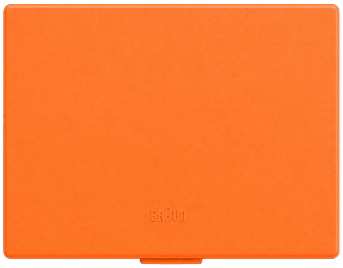 shaving mirror (orange)