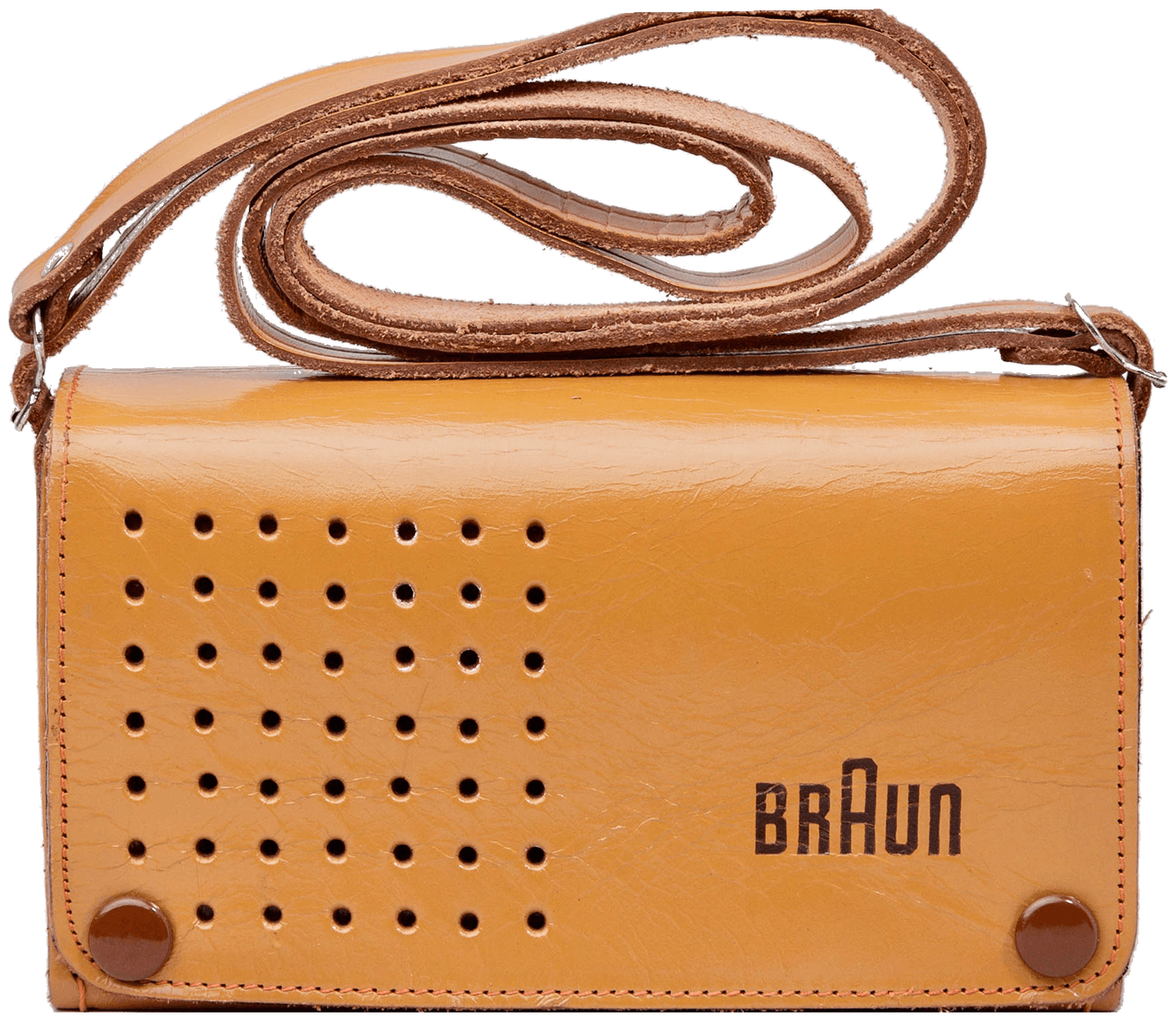 T 3 pocket radio w/ leather case