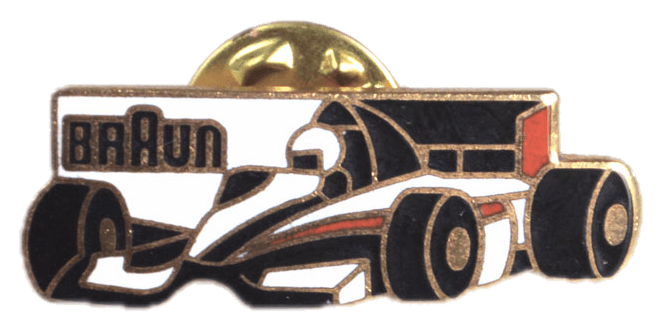 formula one lapel pin