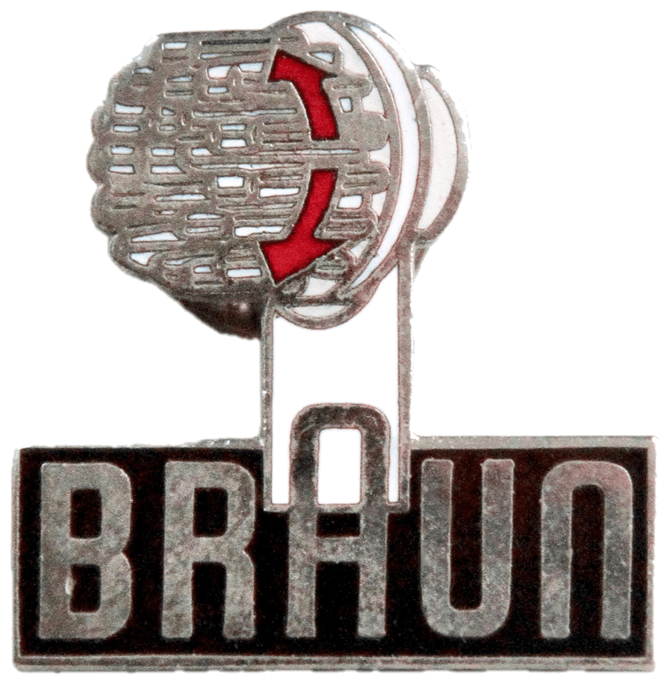 electrical toothbrush head lapel pin